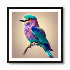 Colorful Bird 3 Art Print