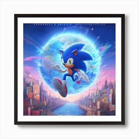 Sonic The Hedgehog 43 Art Print