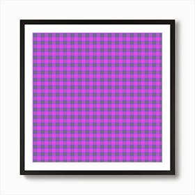 Checkered Fabric 7 Art Print