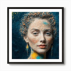 Portrait Of A Woman Art Print