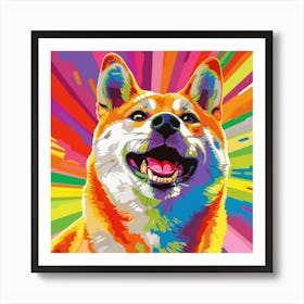 Shiba Inu 8 Art Print