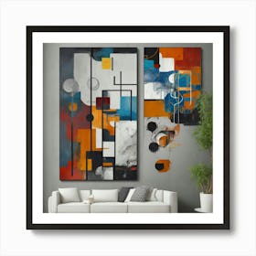 Abstract Painting 4 Art Print