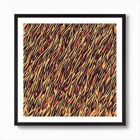 Tiger Stripes Art Print