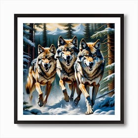 Prepared to hunt Art Print