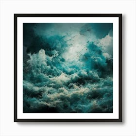 Ocean Waves 4 Art Print