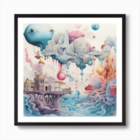 'Dreamscape' 1 Art Print