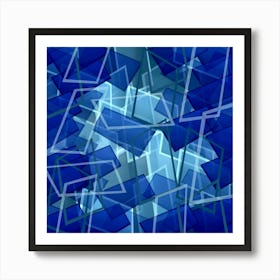 Breaking Glass Art Print