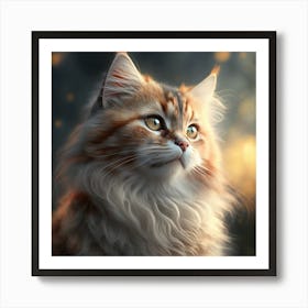 Cat Portrait Art Print