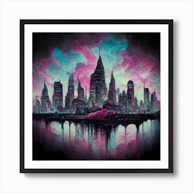 Cityscape 1 Art Print