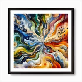 Abstract Painting 15 Art Print