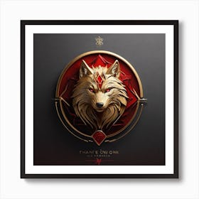 That Is A Wolf Art Print