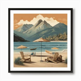 Beach Art Print