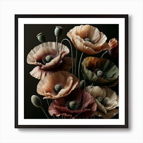 Poppies 10 Art Print