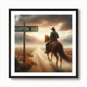 Redemption Road Art Print