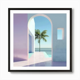 Doorway To The Beach 1 Art Print