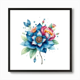 Lotus Flower 12 Art Print