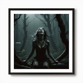 Dark Forest Art Print