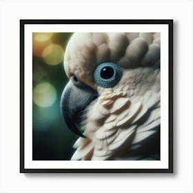 Portrait Of A Cockatoo 1 Art Print