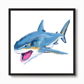 Bull Shark 03 Art Print
