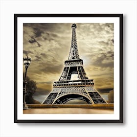 Eiffel Tower 2 Art Print