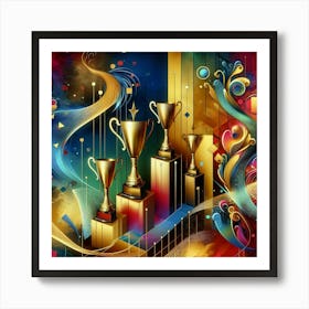 Abstract Abstract Painting 2 Poster