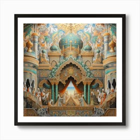 Islamic Painting Art Print