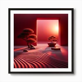 Bonsai Art Print