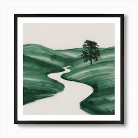 Green River Art Print