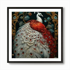 Peacock 4 Art Print