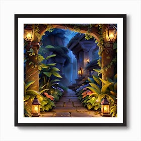 Botanical Gardens 15 Art Print