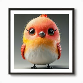 Cute Little Bird 1 Art Print