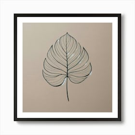 Leaf Wall Art Art Print