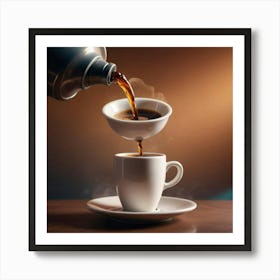 Coffee Pouring 53 Art Print