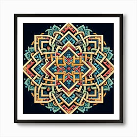 Celtic Mandala Art Print