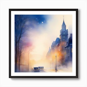 Of A City Art Print