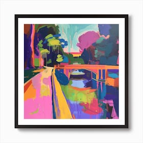 Abstract Park Collection Crystal Palace Park London 3 Art Print