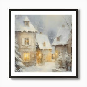 Winter'S Night 1 Art Print