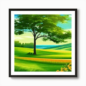 Landscape Wallpapers 28 Art Print