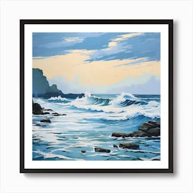 Rocky Shore Art Print