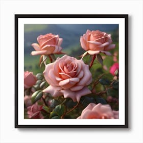 Roses Art Print