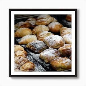 Tasty Pastry Food Kitchen Square Italian Italy Milan Venice Florence Rome Naples Toscana photo photography art travel Art Print