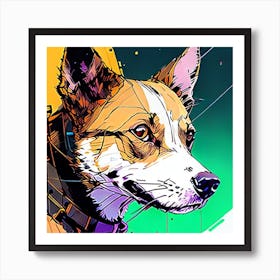 Dog Portrait Art Print