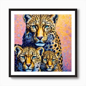 Leopards Art Print