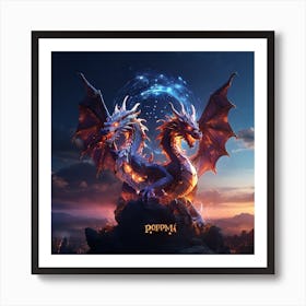 Dragons Art Print