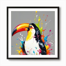 Colorful Toucan Art Print