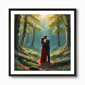 Love Of The Forest Art Print