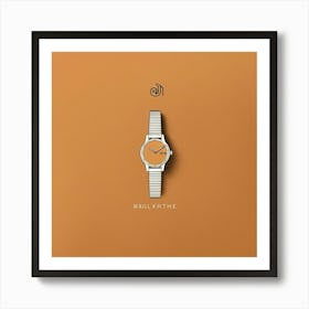 A Minimalist Logo For A Watch Company In Contempor (3) Affiche