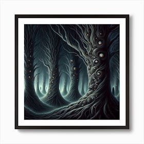 Dark Forest 2 Art Print