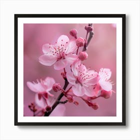 Cherry Blossoms Art Print