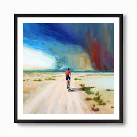 Ride In The Desert Art Print